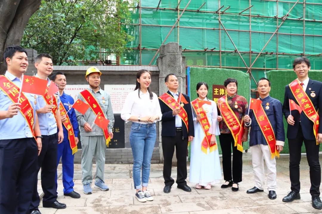 廣西慶“五一”特別節(jié)目拍攝現(xiàn)場，很燃！