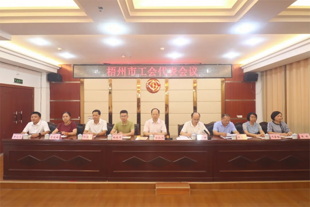 梧州市召開工會代表會議 選舉產(chǎn)生43名代表出席廣西工會第十四次代表大會
