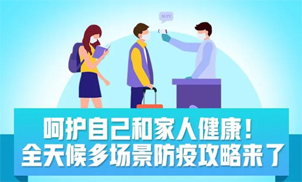 收好！全天候多場景防疫攻略來了